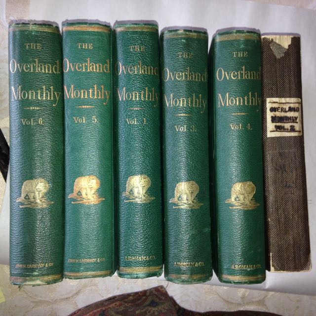Image for The Overland Monthly, 1868-71, Volumes 1-6.