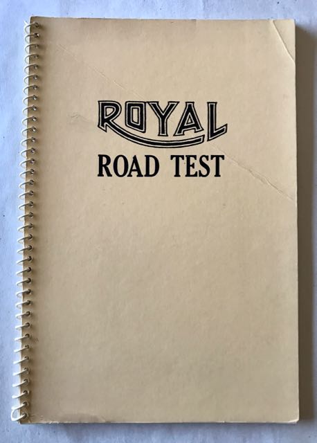 Image for Royal Road Test