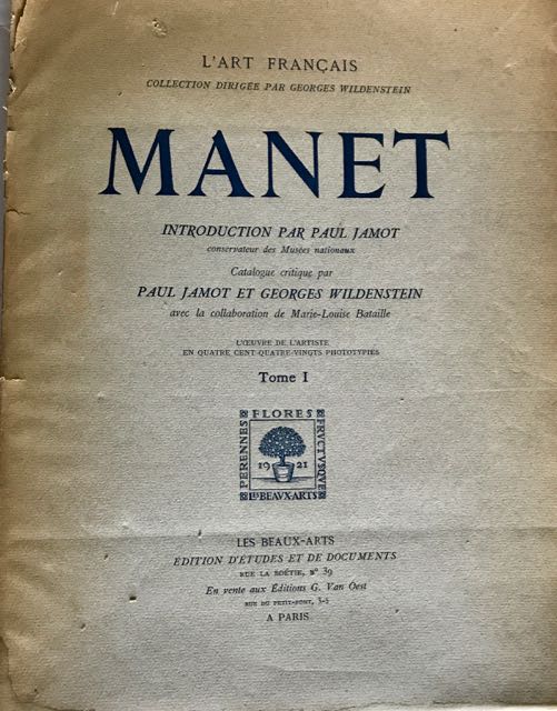 Image for Manet / Manet. Introduction critique par Paul Jamot. Catalogue Critique par Paul Jamot et Georges Wildenstein, avec la collaboration de Marie-Louise Bataille. ... en quatre cents quatre-vingts phototypies.