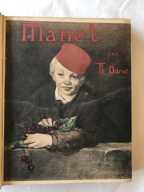 Image for Histoire d'Eduard Manet et de son oeuvre. Avec un catalogue des peintures et des pastels