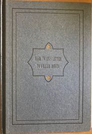 Image for Mark Twain's Letter to William Bowen Buffalo, February Sixth, 1870