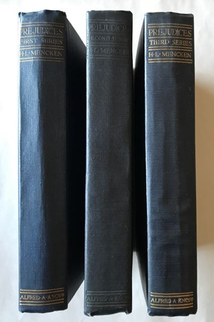 Image for Prejudices: First Second & Third Series