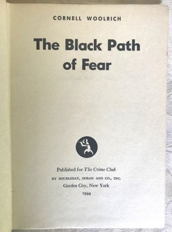 Image for The Black Path of Fear