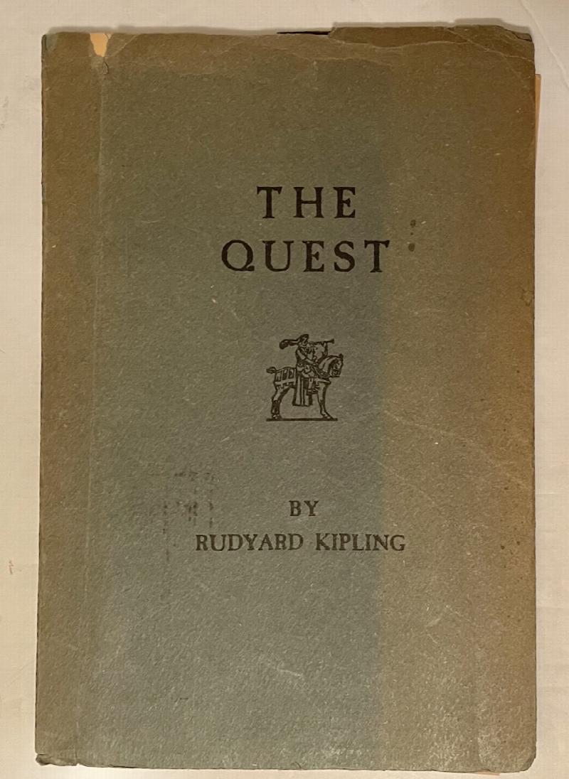 Image for The Quest. [First Separate Printing - Ltd to 12 copies]