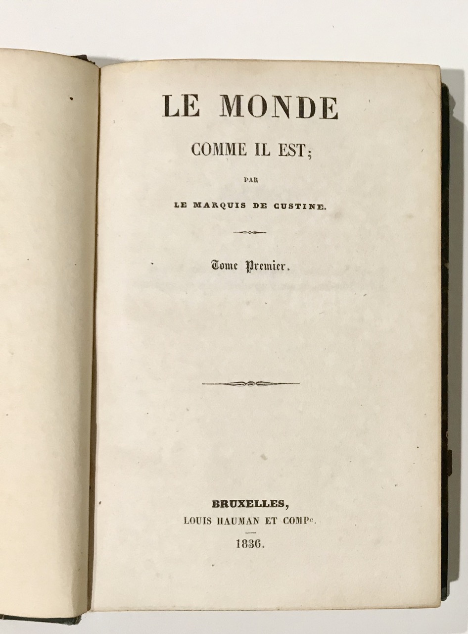 Image for Le Monde comme il est [The World As It Is]