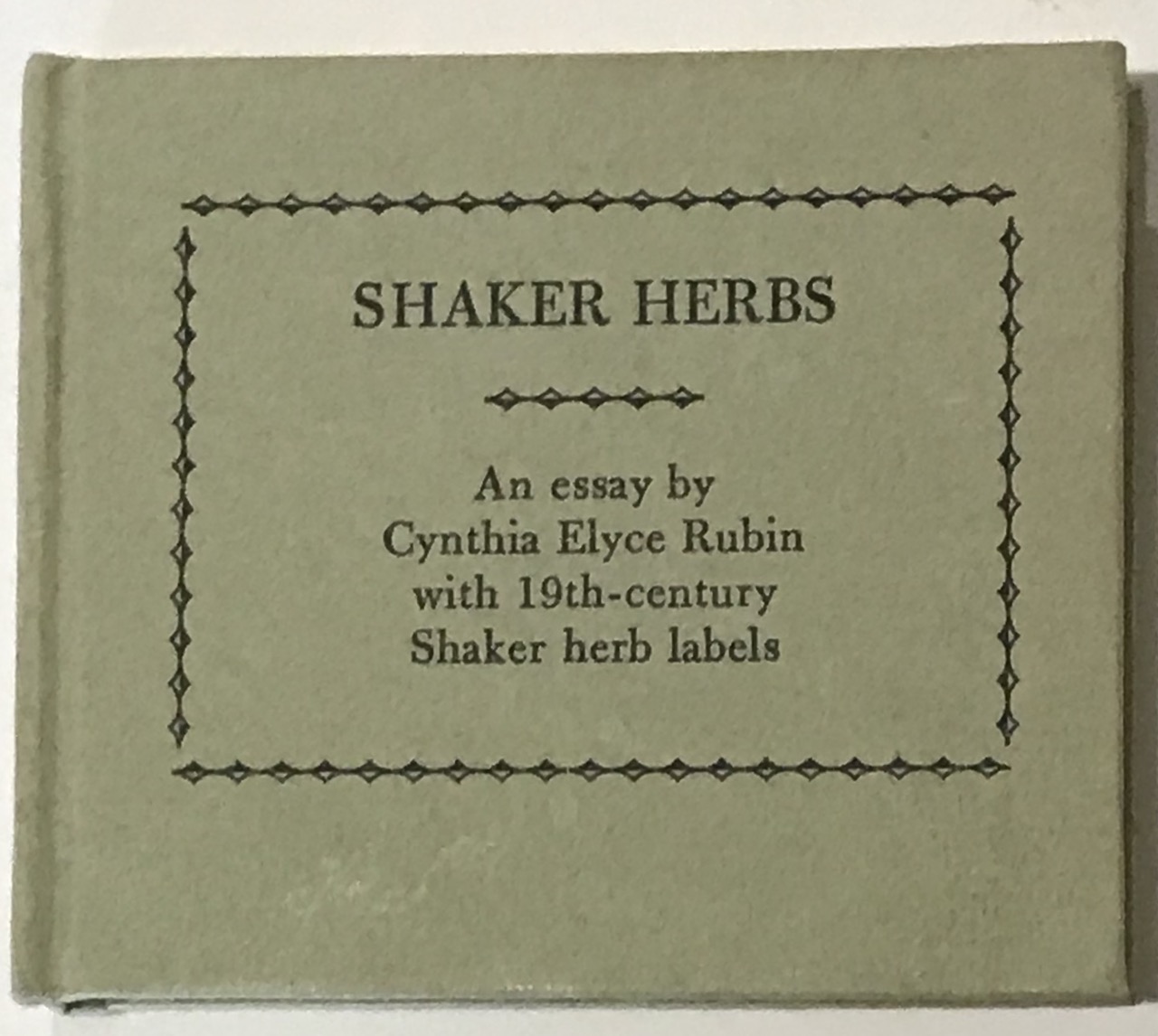 Image for Shaker Herbs. [Miniature Book, Ltd to 155 copies]
