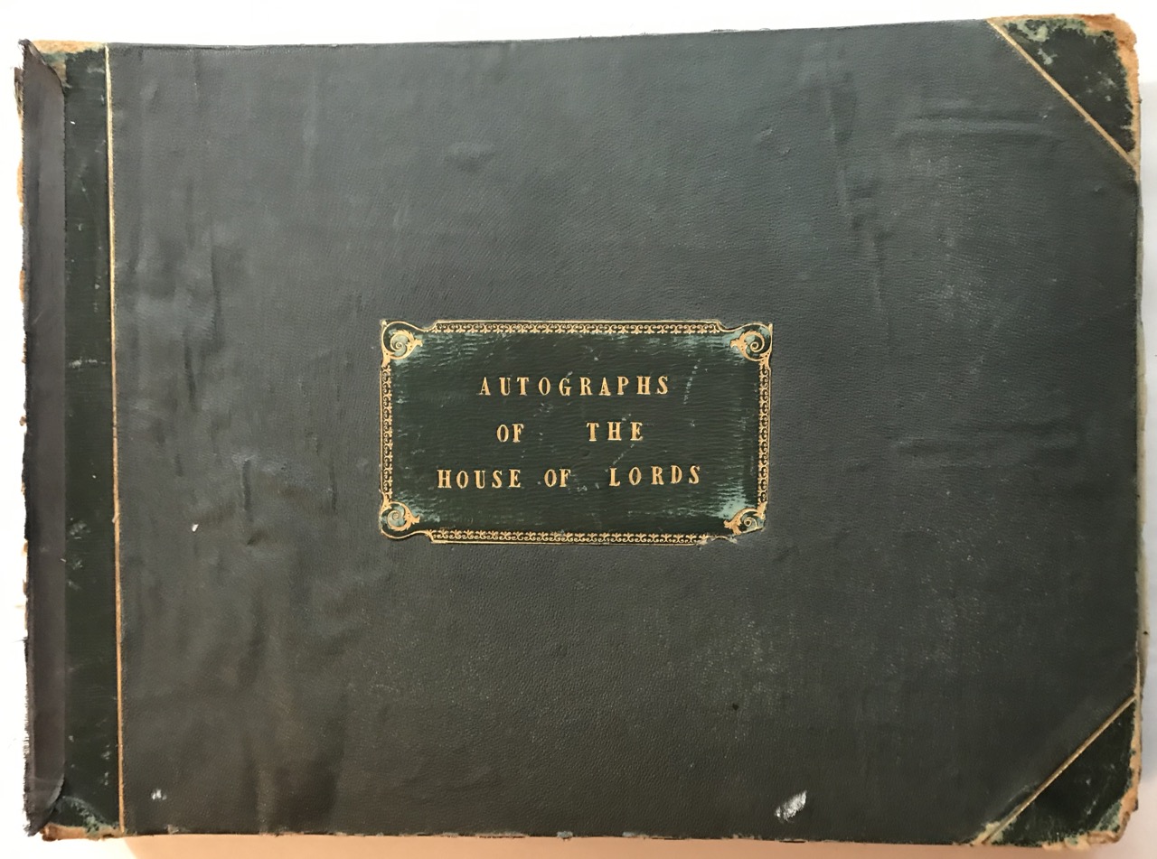 Image for Autographs -- 292 of Britain’s House of Lords circa 1827-1839.