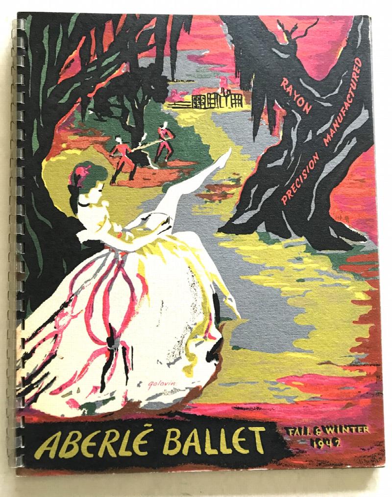 Image for Aberlé Ballet / Fall & Winter / 1942. Aberlé presents SHEER ENDURING RAYON STOCKINGS/ ALLIED BALLET of COLOR