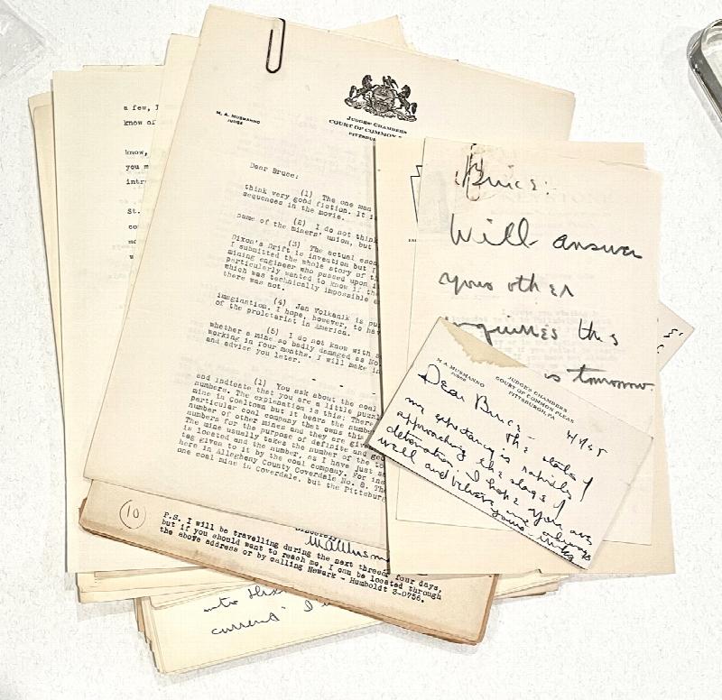 Image for [Black Fury] Archive of film-related correspondence by Sacco-Vanzetti/Nuremberg Justice Michael A. Musmanno