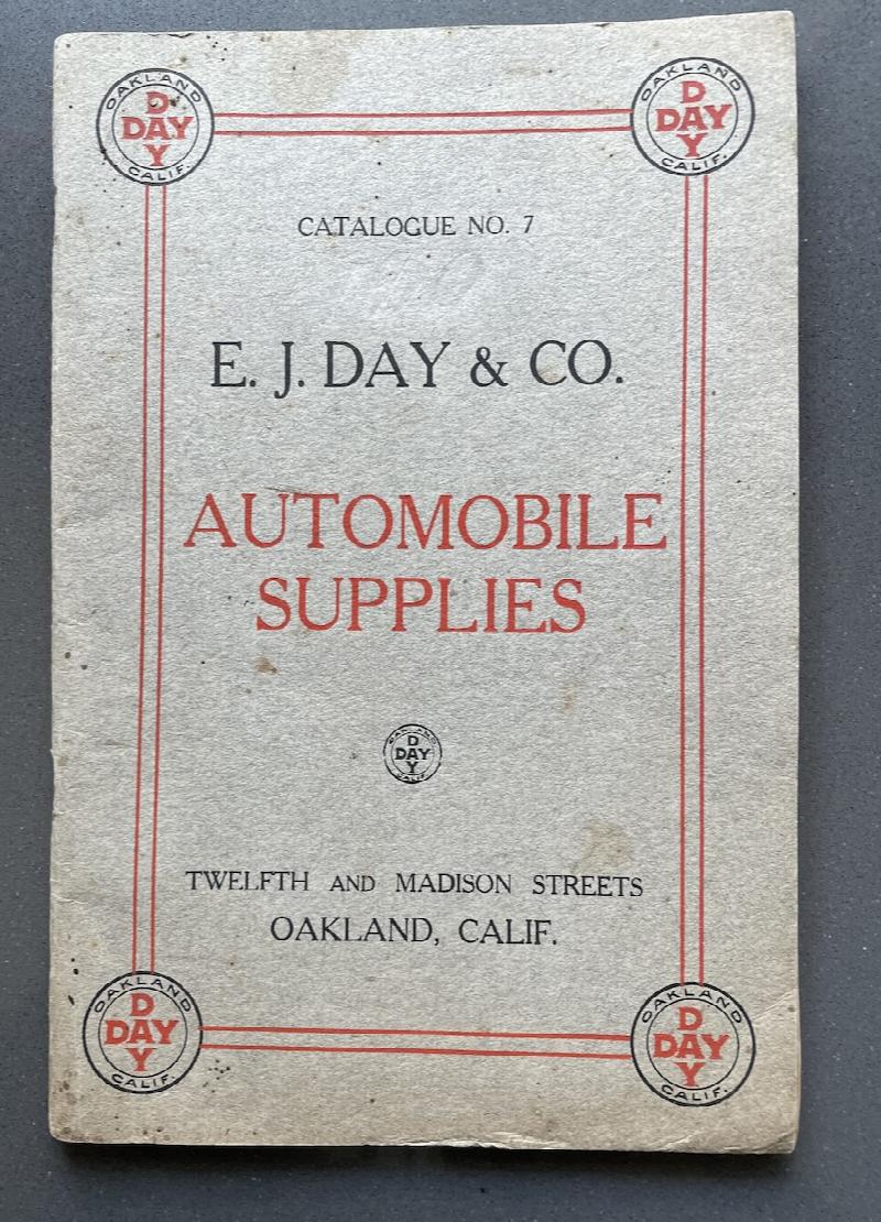Image for Automobile Supplies. Catalog No. 7, 1910