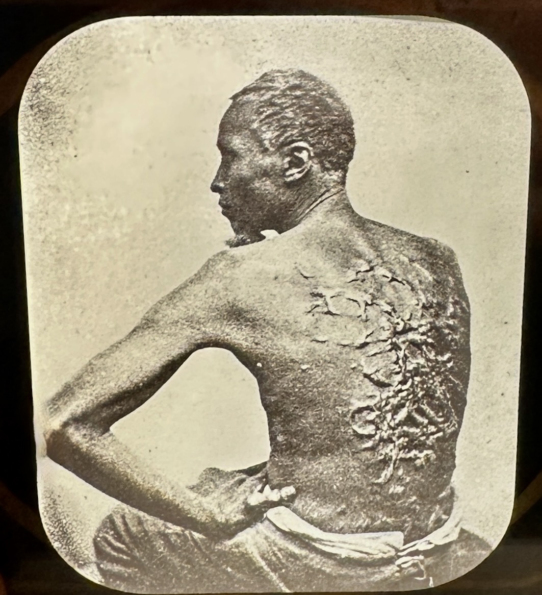 Civil War Lantern Slide. 