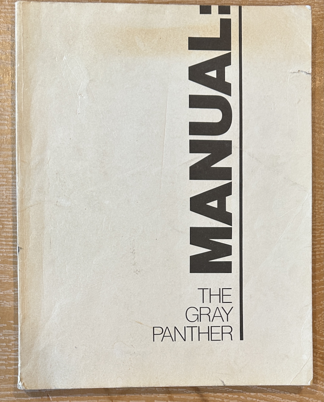 Image for The Gray Panther Manual The Gray Panther Manual