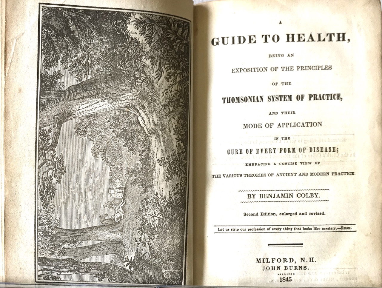 Image for A Guide to Health, Being an Exposition of the Principles of the Thomsonian System of Practice, and Their Mode of Application in the Cure of Every Form of Disease; Embracing a Concise View of the Various Theories of Ancient and Modern Practice 